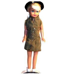 1990 Vintage 8" Katie By Kid Kore in Uniform W/Beret